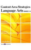 Content-Area Strategies: Language Arts Grades 7-8