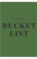 My Husband's Bucket List
