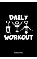 Daily Workout Notebook