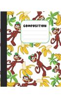 Banana Monkey Notebook