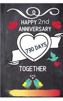 Happy 2nd Anniversary 730 Days Together