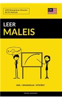 Leer Maleis - Snel / Gemakkelijk / Efficiënt: 2000 Belangrijkste Woorden