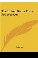 United States Forest Policy (1920)