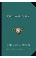 Civil War Diary