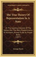 The True Theory of Representation in a State