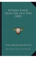 Autumn Leaves from the Leny Pass (1882)