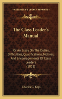 The Class Leader's Manual