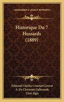 Historique Du 7 Hussards (1889)