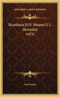 Ricordanza Di N. Musmeci E L. Mercantini (1873)