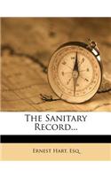 The Sanitary Record...