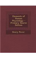 Elements of Human Physiology