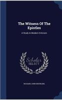 The Witness Of The Epistles