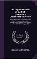 IHS Implementation of the Self-governance Demonstration Project