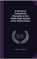 A Survey of Commercial Education in the Public High Schools of the United States