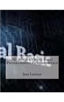 Microsoft Visual Basic Programming Fundamentals: (English)