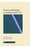 Trusts and Estates in Scotland 2017/18