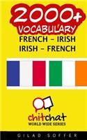 2000+ French - Irish Irish - French Vocabulary