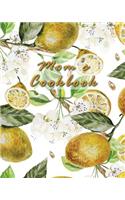 Mom's Cookbook: Blank Recipe Book
