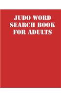 Judo Word Search Book For Adults