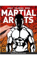 Martial Arts Adults Coloring Book