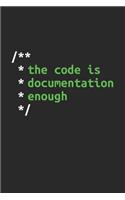 Don't Comment Your Code. Code Your Documentation