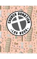 Church Donation Log Book