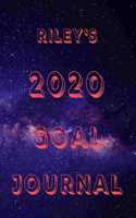 Riley's 2020 Goal Book