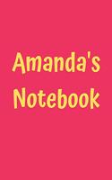 Amanda's Notebook