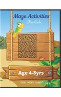 Maze Activities For Kids
