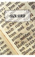 Gaza Strip: Ruled Travel Diary Notebook or Journey Journal - Lined Trip Pocketbook for Men and Women with Lines