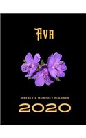 2020 Weekly & Monthly Planner