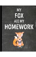 My Fox Ate My Homework