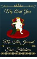 My Aunt Gave Me This Journal: She's Fabulous