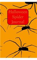 Halloween Spider Journal