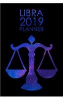 Libra Planner: 2019: Zodiac Star Sign: Planner and Notebook