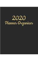 2020 Planner Organizer: January to December Agenda Monthly Calendar(55 12 Month Planners)