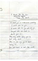 I Wrote This For You: Just the Words