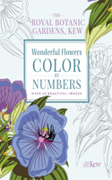 The Royal Botanic Gardens, Kew: Wonderful Flowers Color-By-Numbers