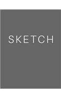 Sketch - Art Sketch Book / Gray Notebook