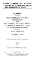 A review of licensing and credentialing standards for servicemembers and veterans