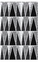 Journal Notebook Abstract Triangles Pattern 11