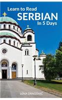 Learn to Read Serbian in 5 Days