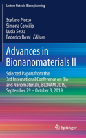 Advances in Bionanomaterials II