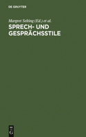 Sprech- Und Gesprächsstile