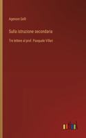 Sulla istruzione secondaria