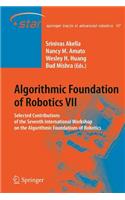 Algorithmic Foundation of Robotics VII: (English)