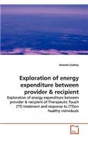 Exploration of energy expenditure between provider