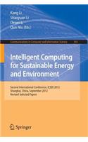 Intelligent Computing for Sustainable Energy and Environment