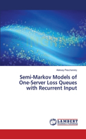 Semi-Markov Models of One-Server Loss Queues with Recurrent Input