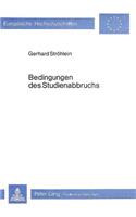 Bedingungen Des Studienabbruchs
